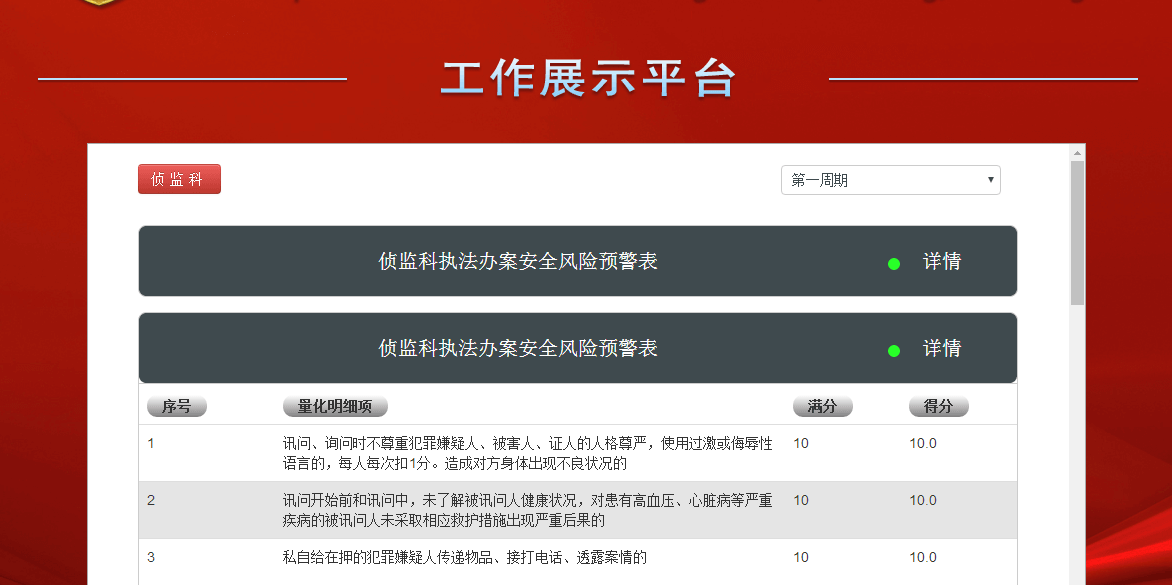 检察院综合工作平台 某检察院三大平台督查系统(图2)