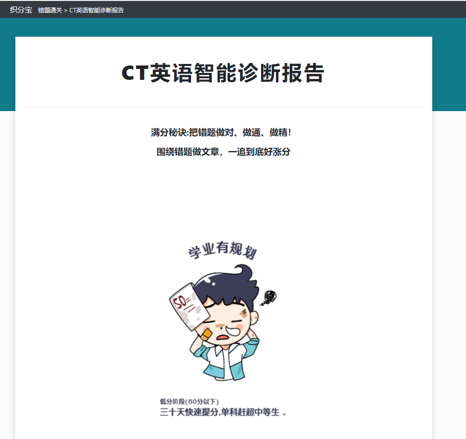 首代英语知识点查漏补缺系统(图2) 首代英语知识点查漏补缺系统(图2)