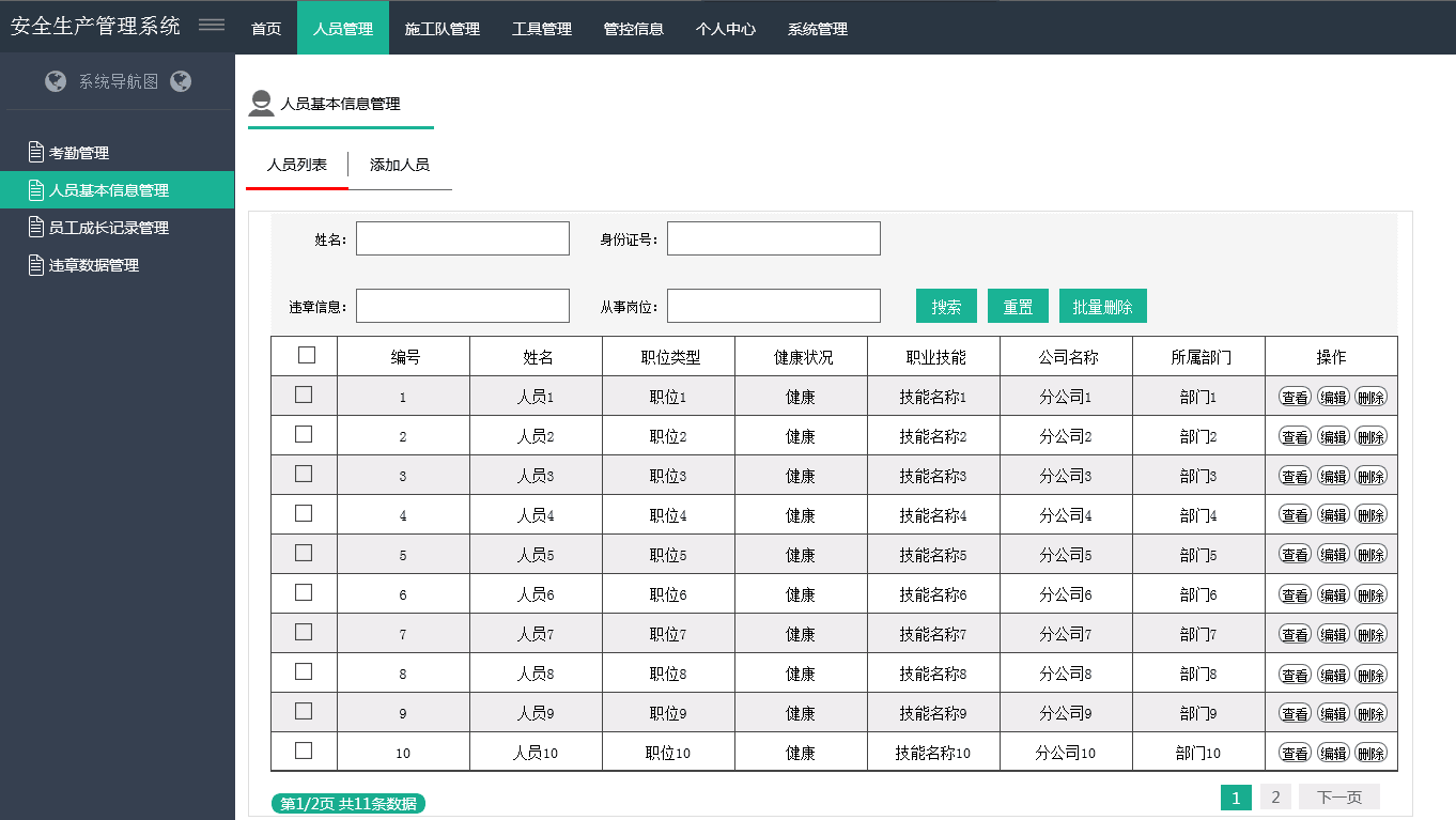 电力安全生产管理系统 电力安全生产管理系统(图1)